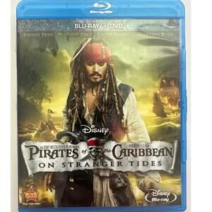 Disney’s Pirates of the Caribbean, on Stranger tides. Blu-Ray DVD 2 Disc Combo